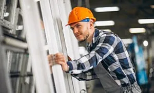 Male worker at a factory